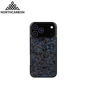 Forged Carbon fiber case Iphone 17 Pro Max Air Blue