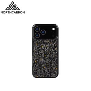 Forged Carbon fiber case Iphone 17 Pro Max Air Gold